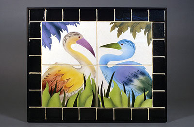 Example of custom tile work