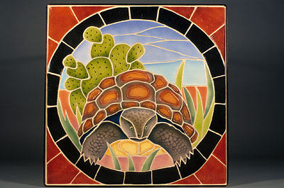 Example of custom tile work